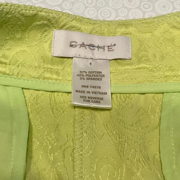 Lime Green Women's Shorts - Picture 5 of 7